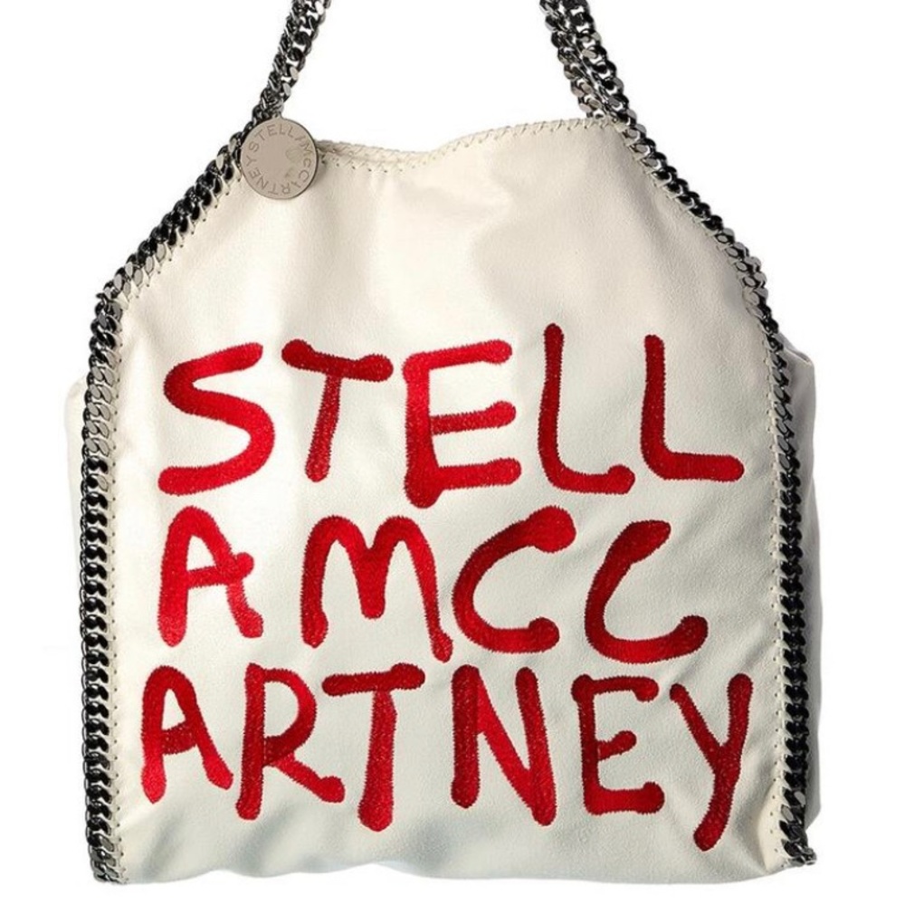Stella McCartney Fallabella Graffiti Large Tote Bag